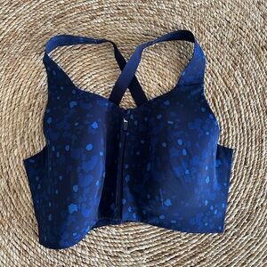 Knix Pink Sorbet Catalyst Front Zip Sports Bra 6++